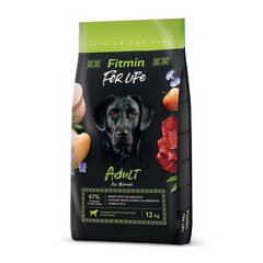 Fitmin For Life Adult All breeds linnulihaga, 12 kg цена и информация | Сухой корм для собак | kaup24.ee