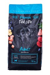 Fitmin For Life Adult Large Breed linnulihaga, 12 kg цена и информация | Сухой корм для собак | kaup24.ee