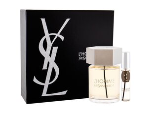 Komplekt Yves Saint Laurent L'Homme: EDT meestele 100 ml + EDT meestele 10 ml hind ja info | Meeste parfüümid | kaup24.ee