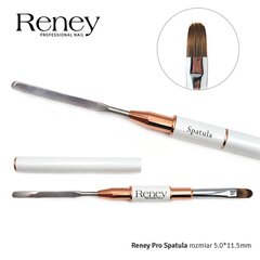 Шпатель-кисть Reney Pro Spatula AN06 для Acrylgel Polygel, двусторонняя цена и информация | Средства для маникюра и педикюра | kaup24.ee