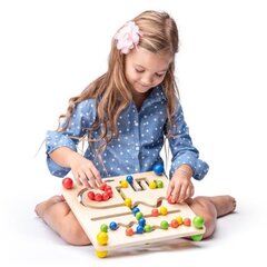 Деревянный эрготерапевтический лабиринт Woody, 90079 цена и информация | Развивающие игрушки и игры | kaup24.ee