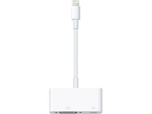 Apple Lightning to VGA Adapter - MD825ZM/A цена и информация | Адаптеры и USB-hub | kaup24.ee