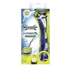 Raseerija Wilkinson Sword Hydro5 Groomer 4in1, 1 tk. hind ja info | Raseerimisvahendid | kaup24.ee