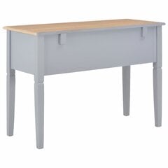 kirjutuslaud, hall, 109,5 x 45 x 77,5 cm, puit hind ja info | Arvutilauad, kirjutuslauad | kaup24.ee