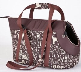Сумка для перевозки животных Hobbydog R2, коричневая цена и информация | Переноски, сумки | kaup24.ee