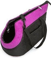 Сумка для перевозки животных Hobbydog R2, черная/розовая цена и информация | Переноски, сумки | kaup24.ee