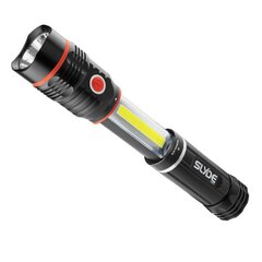 NEBO SLYDE Flash & Work Light 2-in-1 250lm/190lm - Taskulamp ja töövalgusti 2-in-1, 250lm/190lm hind ja info | Kodumasinate lisatarvikud | kaup24.ee