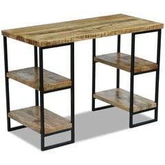 Офисный стол, древесина манго, 110x55x76 см цена и информация | Компьютерные, письменные столы | kaup24.ee