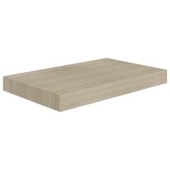 seinariiul, tammevärvi, 40 x 23 x 3,8 cm MDF hind ja info | Riiulid | kaup24.ee