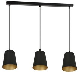 Лампа Emibig MILAGRO 3 BLACK-GOLD цена и информация | Люстры | kaup24.ee