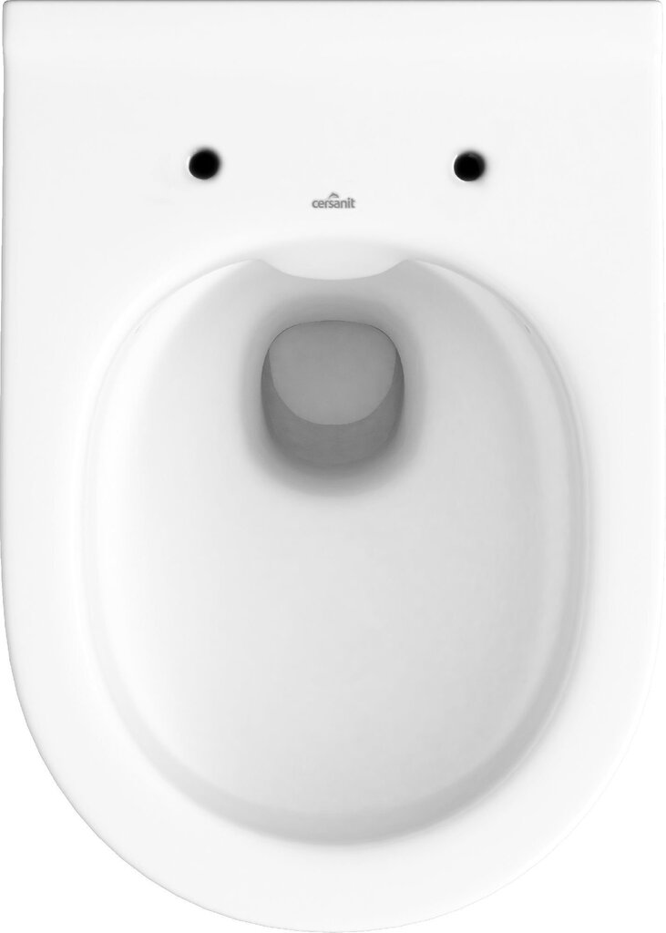 Seinale kinnitatav WC-pott Cersanit City Oval CleanOn vaikselt sulguva kaanega цена и информация | WС-potid | kaup24.ee