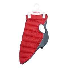 Koera mantel Red Dingo Puffer 45 cm Oranž/Punane hind ja info | Riided koertele | kaup24.ee