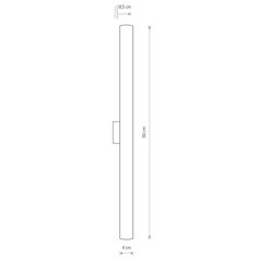 Настенный светильник Nowodvorski ICE TUBE LED М 8120 цена и информация | Настенные светильники | kaup24.ee