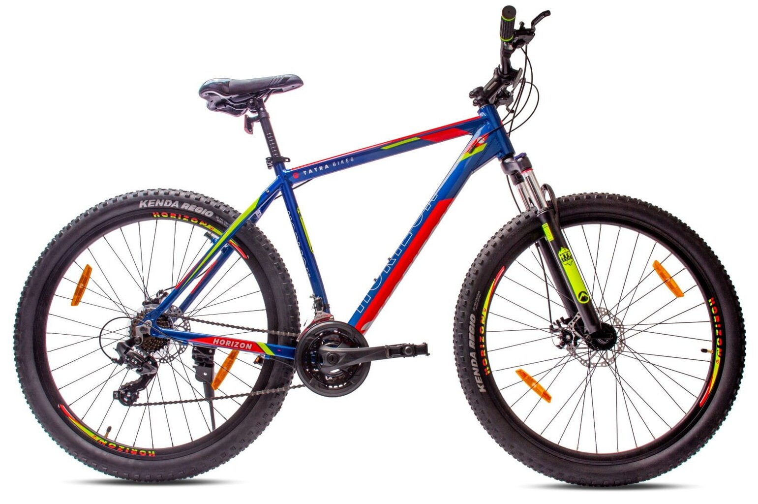 29" Meeste jalgratas MTB Mägijalgratas jalgratas Shimano 7 käiguga Tatra Bikes Horizon sinine hind ja info | Jalgrattad | kaup24.ee