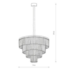 Подвесной светильник Nowodvorski Cristal L 7615 цена и информация | Люстры | kaup24.ee