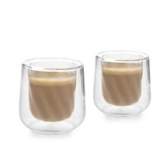 Двойные стеклянные бокалы для капучино La Cafetière Siena - 2шт. цена и информация | Кофемашины | kaup24.ee