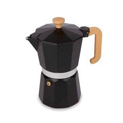 La Cafetière Venice Alumiiniumist Espresso Maker 6-Tassi - Must hind ja info | Muu köögitehnika | kaup24.ee