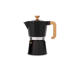 La Cafetière Venice Alumiiniumist Espresso Maker 6-Tassi - Must hind ja info | Muu köögitehnika | kaup24.ee