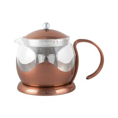 Стеклянный чайник La Cafetière Izmir с чайным инфузором - 4 чашки - медь цена и информация | Особенные приборы для приготовления пищи | kaup24.ee