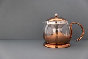 Стеклянный чайник La Cafetière Izmir с чайным инфузором - 4 чашки - медь цена и информация | Чайники, кофейники | kaup24.ee