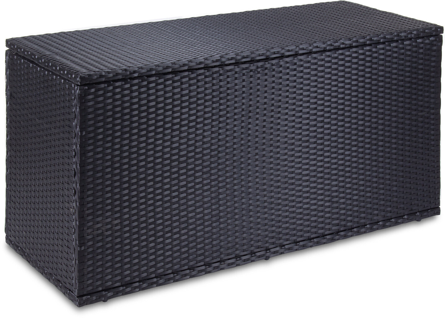 Tööriistakast Fieldmann Black Rattan, 125x50x60 цена и информация | Kompostrid, prügikonteinerid | kaup24.ee