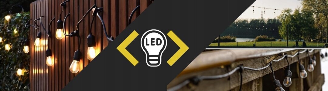 LED aiavalgustid Girlandia, 10 m цена и информация | Aia- ja õuevalgustid | kaup24.ee