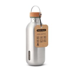 Must + Blum Must Steel Veepudel Väike 600ml Must + Blum Roostevaba Veepudel Väike 600ml - Oliiv hind ja info | Muu köögitehnika | kaup24.ee