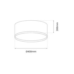 Plafoonvalgusti Rondo roheline 18w led hind ja info | Laelambid | kaup24.ee