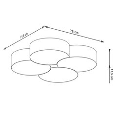 Laelamp Circle 4 hind ja info | Laelambid | kaup24.ee