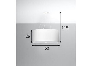Потолочный светильник Sollux Otto 60 цена и информация | Потолочные светильники | kaup24.ee