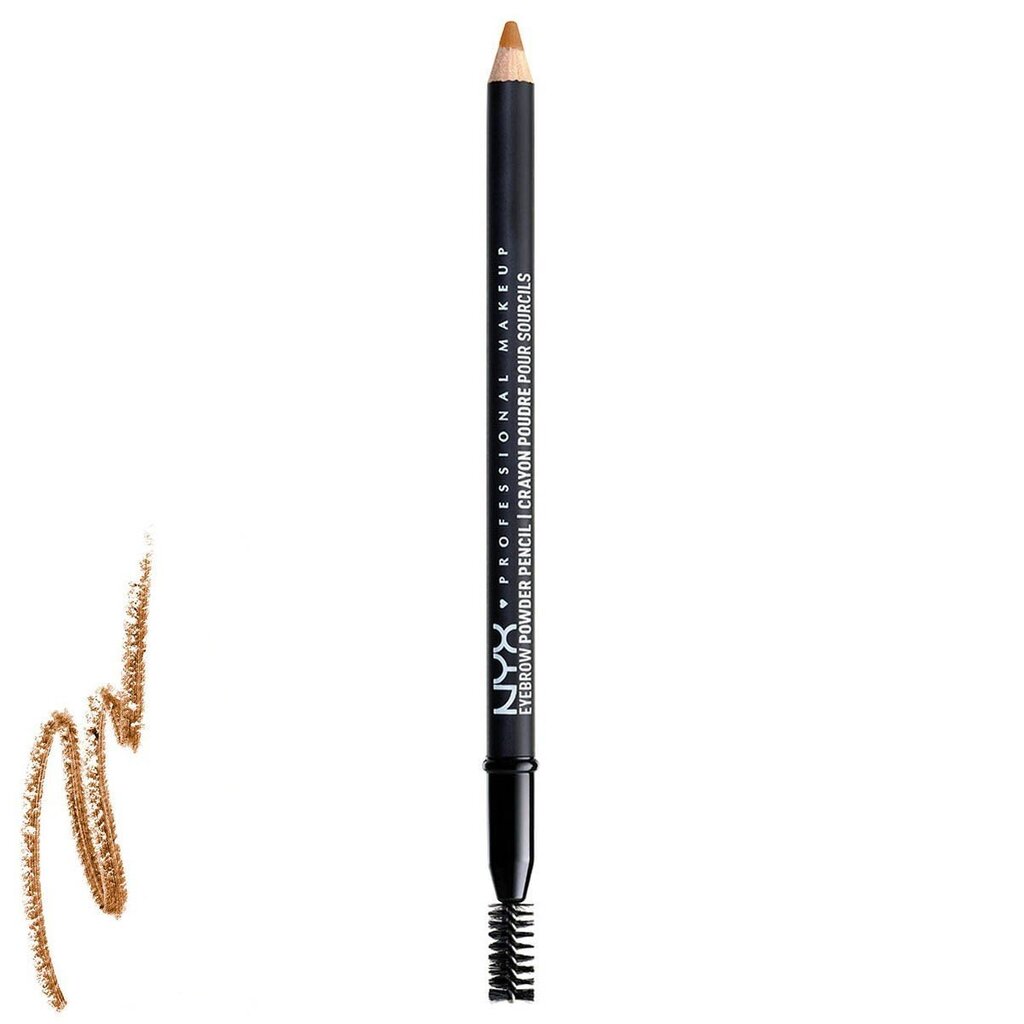 Kulmupliiats harjaga NYX Eyebrow Powder Pencil 1.4 g, EPP04 Caramel hind ja info | Kulmuvärvid, -pliiatsid | kaup24.ee