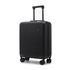 Маленький чемодан CabinFly Bellanca, S, 55x40x20, черный цена и информация | Чемоданы, дорожные сумки | kaup24.ee