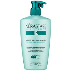 Tugevdav juukse šampoon Kerastase Resistance Bain Force Architecte 500 ml hind ja info | Šampoonid | kaup24.ee