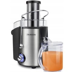 Соковыжималка "Transa Electronics FreshJuice" серебристый/серый 1400 Вт цена и информация | Соковыжималки | kaup24.ee