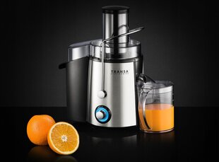 Соковыжималка "Transa Electronics FreshJuice" серебристый/серый 1400 Вт цена и информация | Соковыжималки | kaup24.ee