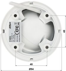 IP-камера Dahua IPC-HDW1530T-0360B-S6 цена и информация | Камеры видеонаблюдения | kaup24.ee