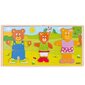 Puidust pusle Karu perekond Woody, 90810, 54 osa hind ja info | Imikute mänguasjad | kaup24.ee