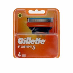 Кассеты для бритья Gillette Fusion 5, 4 шт. цена и информация | Косметика и средства для бритья | kaup24.ee