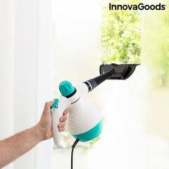 Пароочиститель (отпариватель) для мытья рук 9в1 0,35л 1000Вт InnovaGoods цена и информация | Пароочистители, оборудование для мытья полов | kaup24.ee
