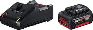 Батарея + зарядное устройство GAL 18V-40 Bosch Professional 18V System Battery Set, GBA 18V 4.0AH, в коробке цена и информация | Аккумуляторы для пылесосов | kaup24.ee