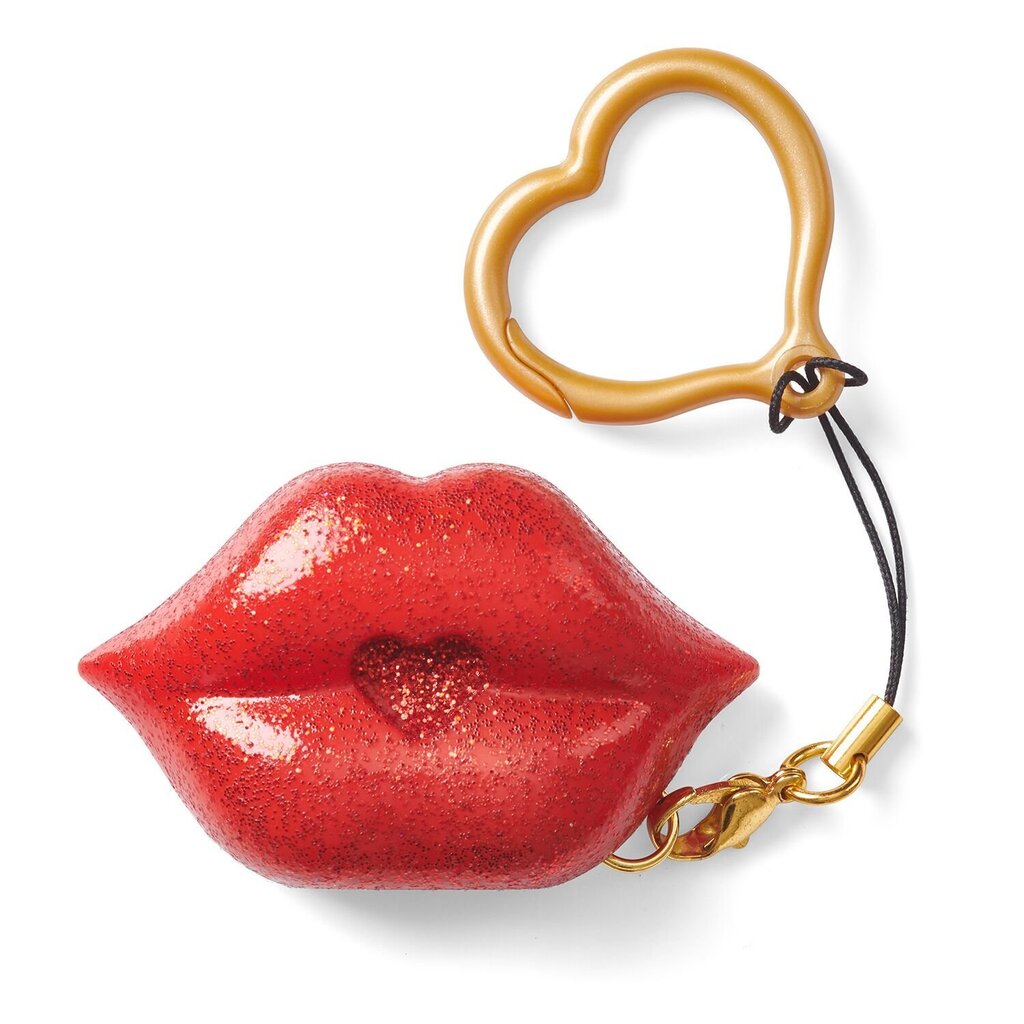 S.W.A.K. võtmehoidja koos heliga Red Glitter Kiss, 4115 hind ja info | Laste aksessuaarid | kaup24.ee