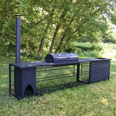 Modulaarne aiaköök "Master"  Grill, padaahju ja valamulauaga.  DM Grill. hind ja info | Šašlõkivannid | kaup24.ee