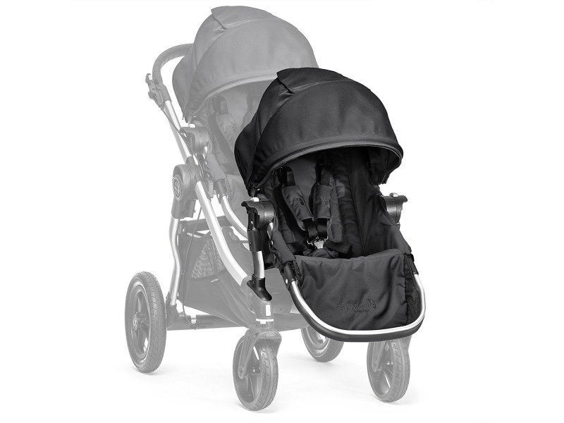 Baby Jogger täiendav istumisosa City Select Onyx, black, BJ01410 цена и информация | Vankrid, jalutuskärud | kaup24.ee