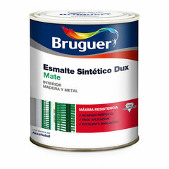 Synthetic enamel Bruguer Dux 250 ml Белый матовый цена и информация | Краска | kaup24.ee