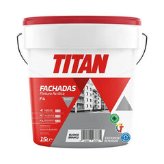 Värv Titan, valge, 15l hind ja info | Värvid | kaup24.ee