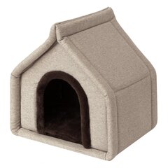 Лежак Doggy Diamond, R1 42x32x43 см, бежевый цена и информация | Лежаки, домики | kaup24.ee