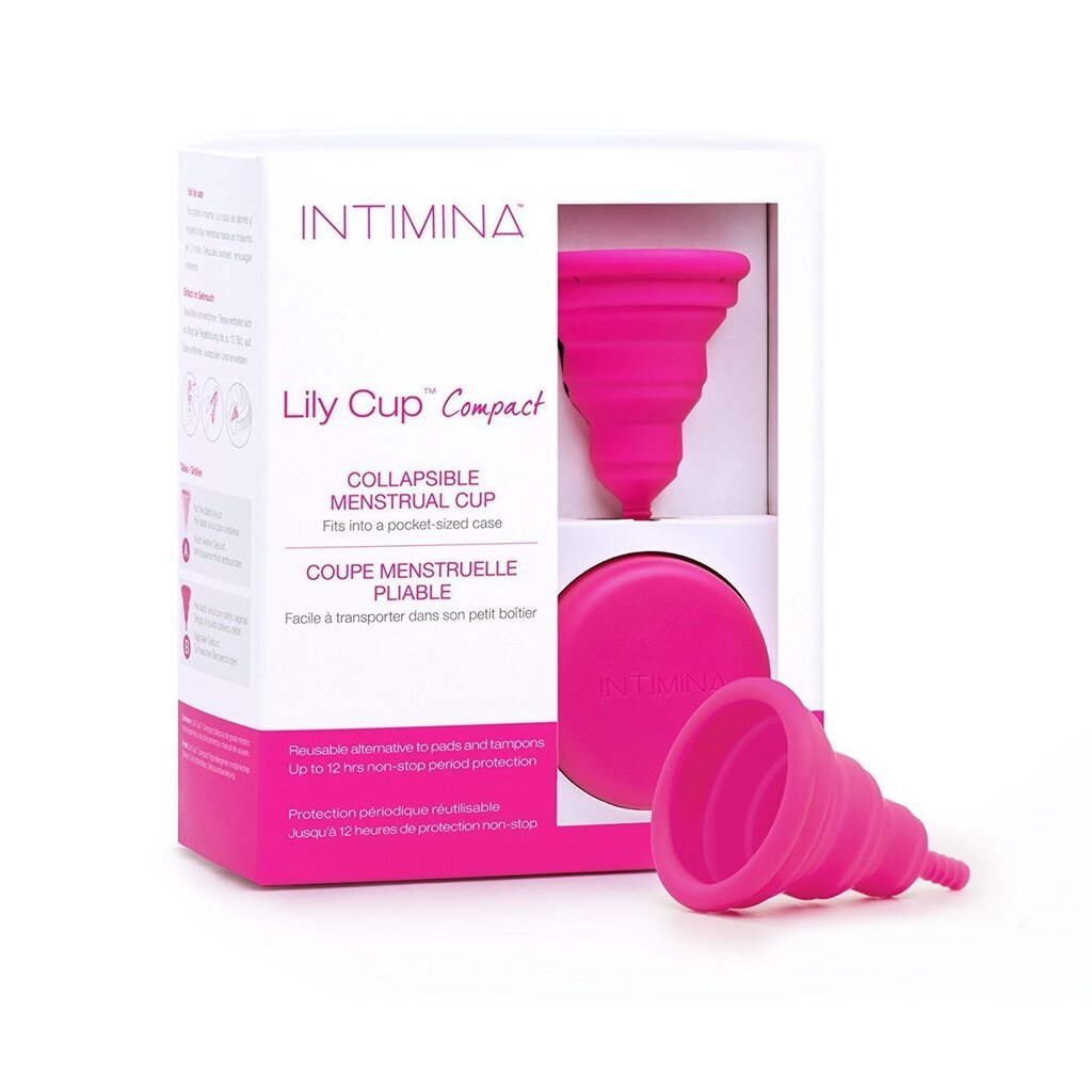 Menstruaalanum Intimina Lily Compact, suurus B цена и информация | Tampoonid, hügieenisidemed, menstruaalanumad | kaup24.ee