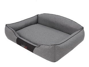 Hobbydog лежак Royal Dark Grey Ekolen, XL, 84x65 см цена и информация | Лежаки, домики | kaup24.ee