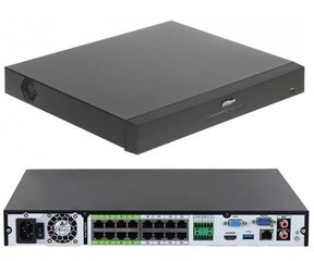 Dahua СЕТЕВОЙ ВИДЕОРЕГИСТРАТОР 16CH/NVR5216-16P-EI DAHUA цена и информация | Камеры видеонаблюдения | kaup24.ee