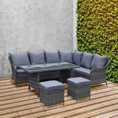 Комплект садовой мебели Z2114, коричневый / серый цена и информация | Комплекты уличной мебели | kaup24.ee